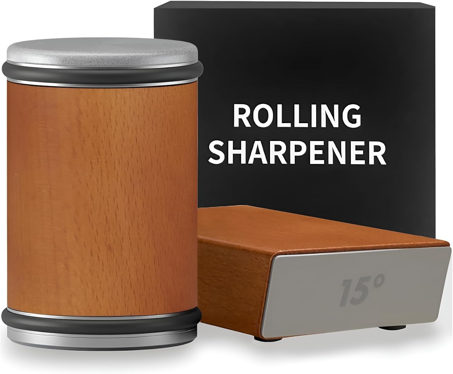 Roller Knife Sharpening Sharpening Tool For Kitchen Knives, Tumbler Sharpener For Home