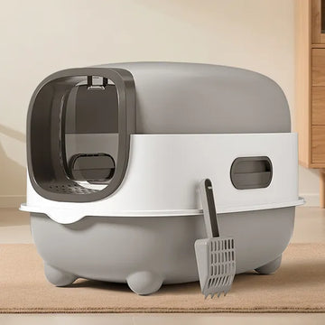 Modern Automatic Self-cleaning Cat Litter Box with Anti Odor and Splash Design